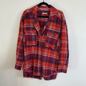 Free People Izzy Cargo shirt sz M